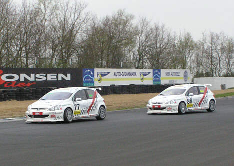 David Falch og Klaus Verner. (Foto: Motorsporten.dk)